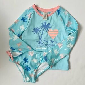 Carter's Kids Swim Set - Blue and Pink